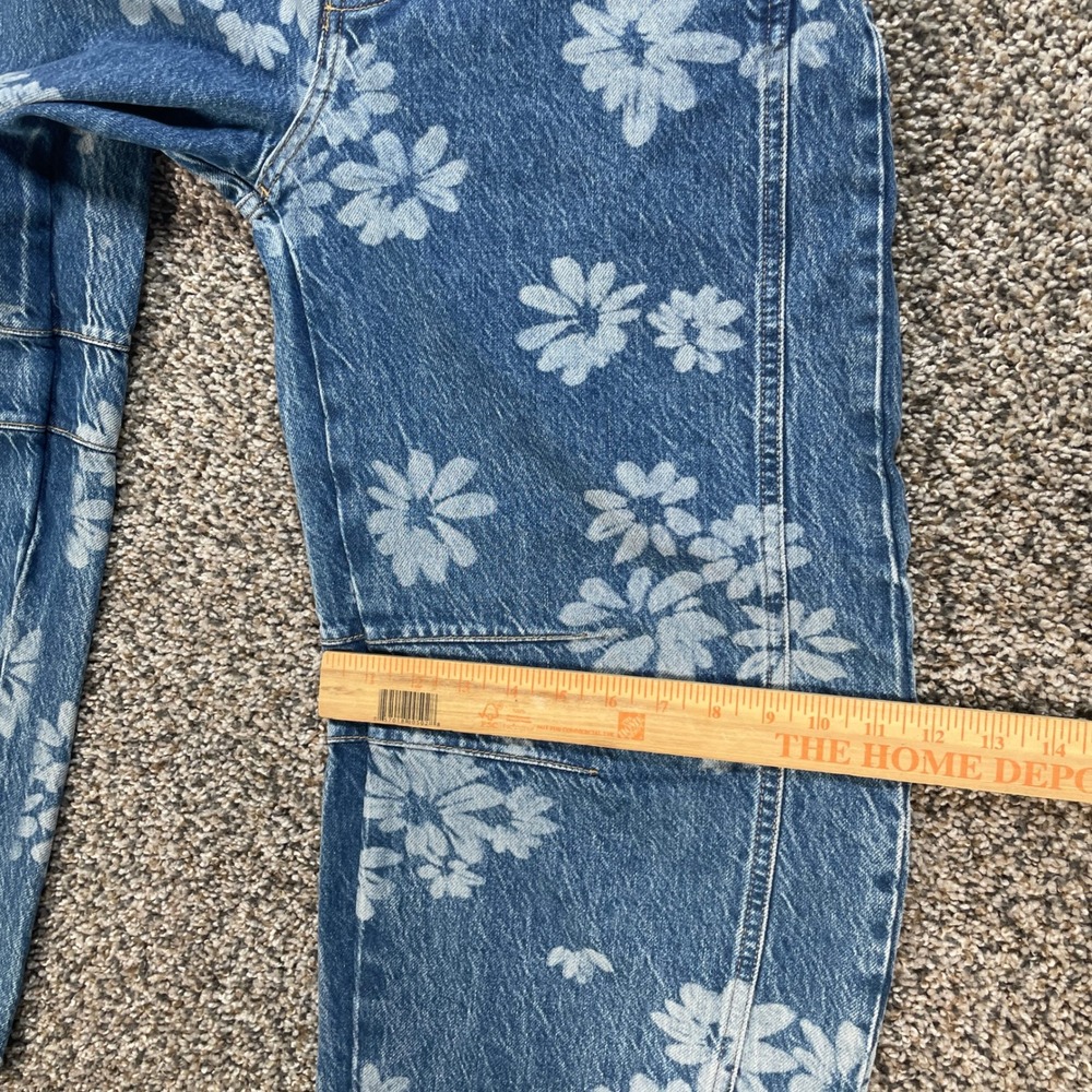 We The Free Free People Good Luck Women's 29 Barrel Mid Rise Wide Leg Jeans - Picture 10 of 11